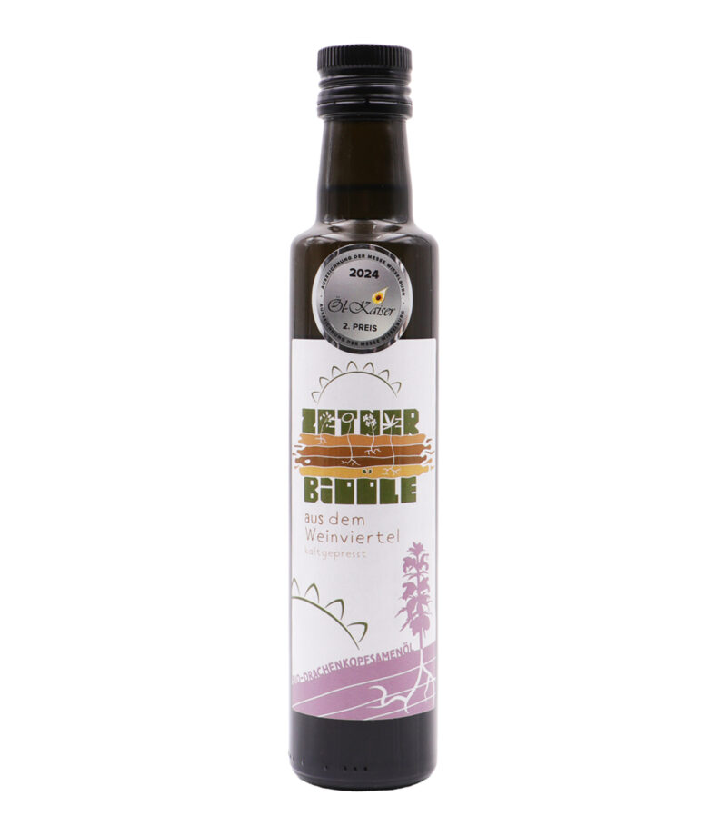 Bio Drachenkopfsamenöl kaltgepresst 250ml – Biohof Zetner
