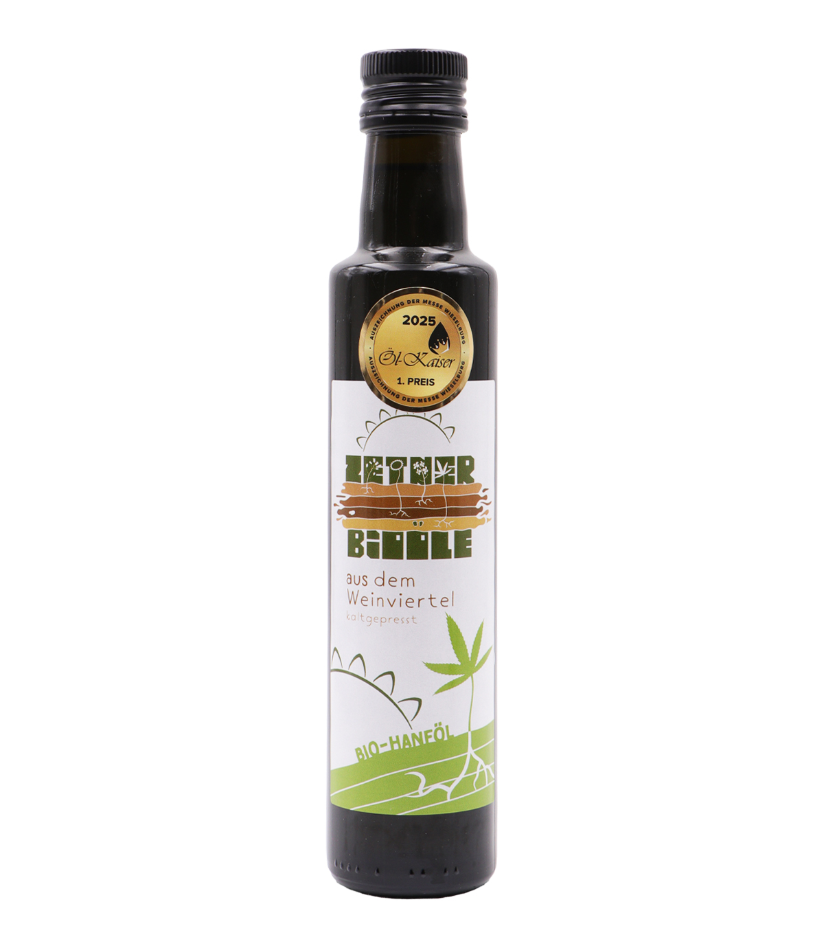 Bio Hanföl kaltgepresst 250ml – Biohof Zetner