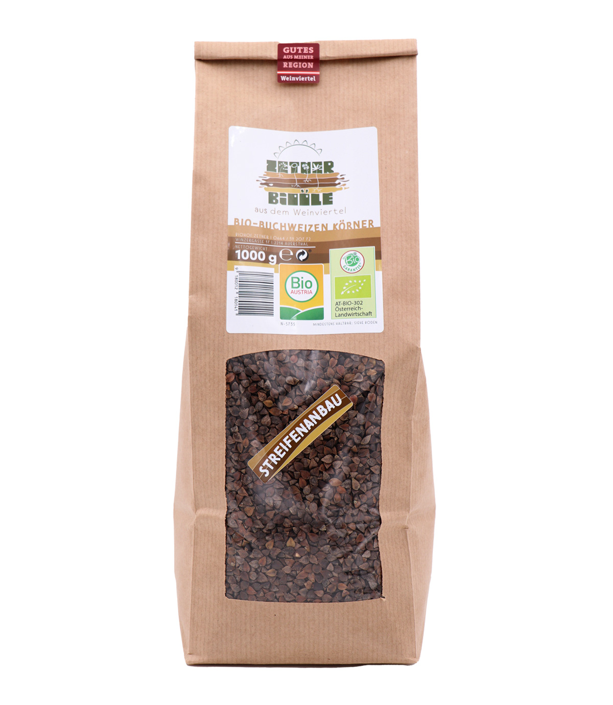 Bio Buchweizenkörner vom Biohof Zetner