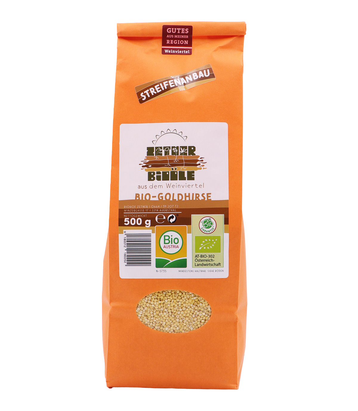 Bio Goldhirse vom Biohof Zetner